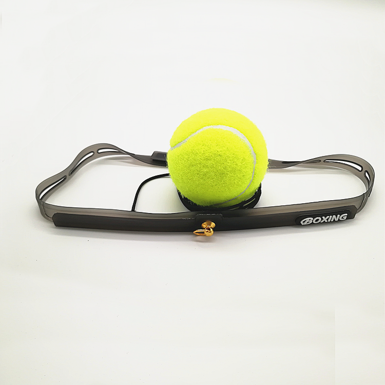 E1 1 Ball Boxing Punch Reflex Trainer with Elastic String, Lightweight Headband Stress Relief Workout Equipment