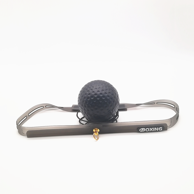 E1 1 Ball Boxing Punch Reflex Trainer with Elastic String, Lightweight Headband Stress Relief Workout Equipment