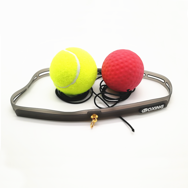 E2 Boxing Speed Punch Reflex Ball 2 Ball Pack, Adjustable Head Mounted Training Ball for Adults & Kids