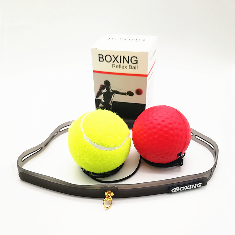 E2 Boxing Speed Punch Reflex Ball 2 Ball Pack, Adjustable Head Mounted Training Ball for Adults & Kids