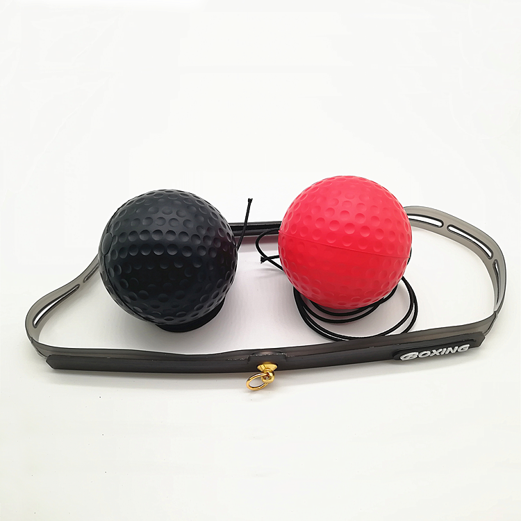 E2 Boxing Speed Punch Reflex Ball 2 Ball Pack, Adjustable Head Mounted Training Ball for Adults & Kids