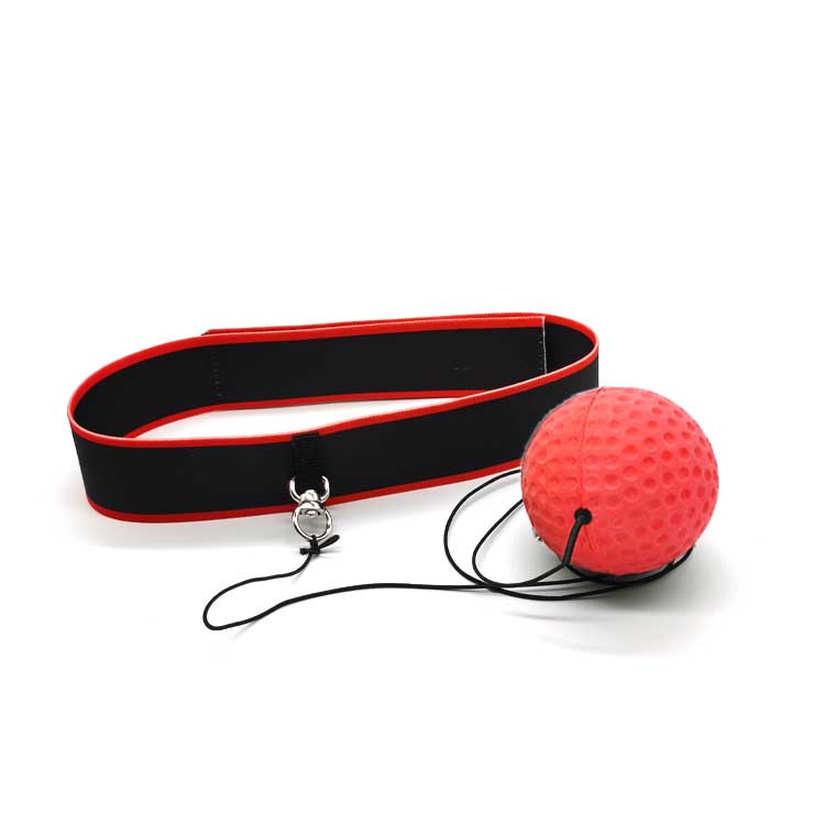 F1 Boxing Reaction Training Ball Single Set, Adjustable Head Mounted Speed Ball for Home Gym Combat Sports