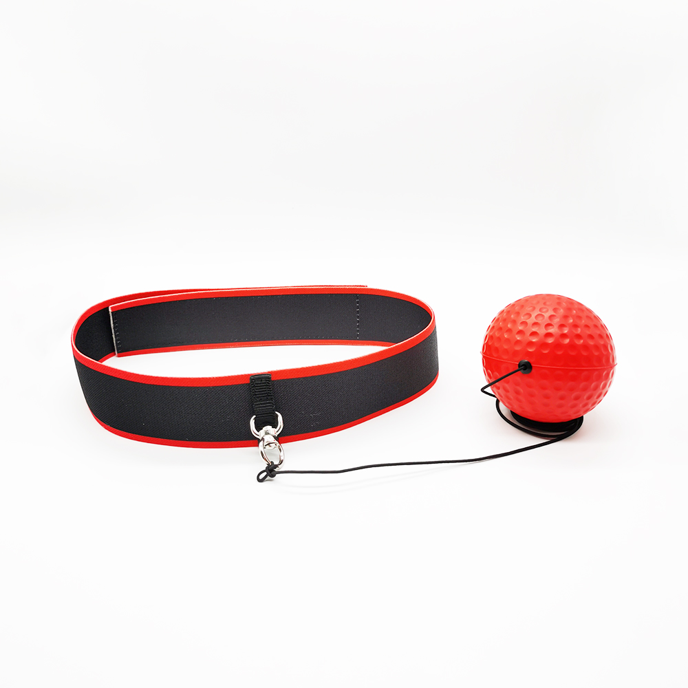 F1 Boxing Reaction Training Ball Single Set, Adjustable Head Mounted Speed Ball for Home Gym Combat Sports
