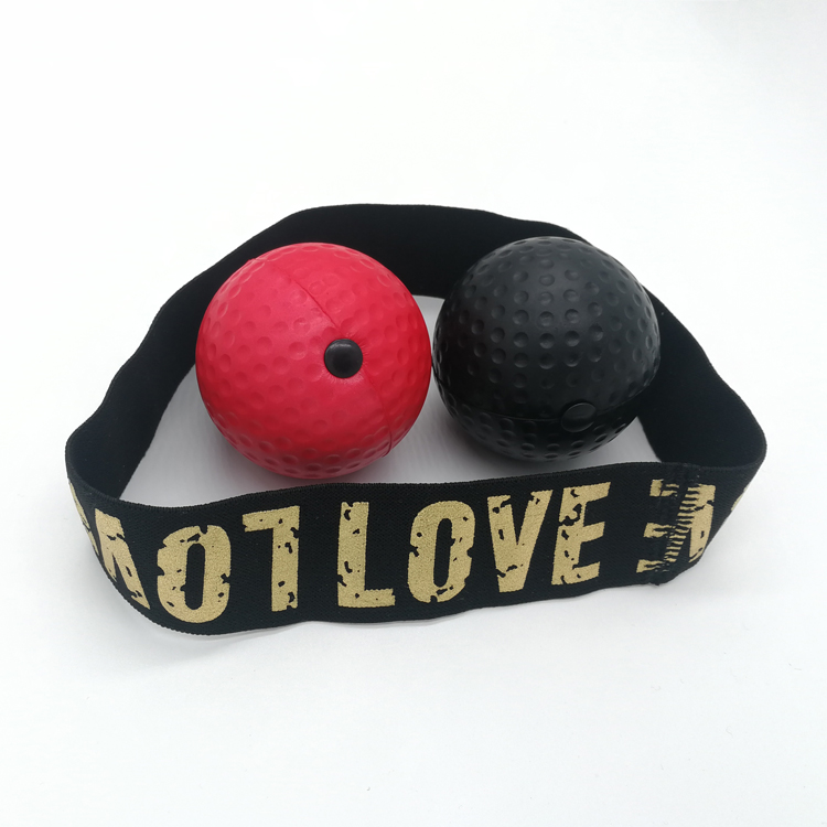 A2 2 Pack Boxing Reflex Ball Set with Adjustable Headband, Dual Difficulty Head Mounted Punch Training Balls