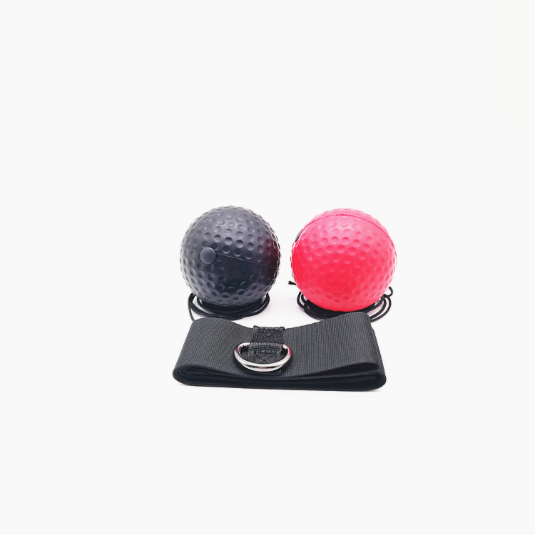 B2 Head Mounted Boxing Reaction Ball 2 Balls Kit, Beginner & Advanced Speed Trainer for Boxing MMA Fitness
