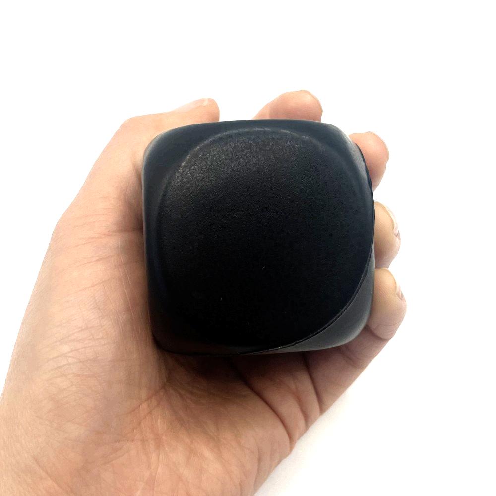 5.2cm Dice Shaped PU Stress Squeeze Ball Custom Color & Custom Logo Hand Grip Training Ball