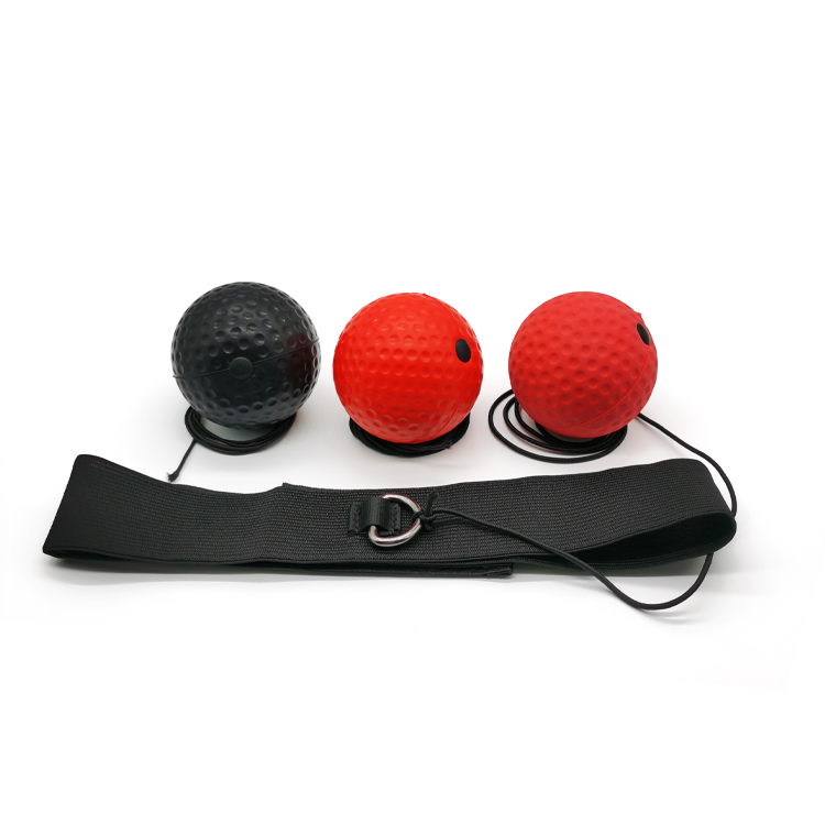 C3 Three Difficulty Boxing Reflex Balls Headband Set, Maximize Hand Eye Coordination Reaction Speed Home Gym Gear
